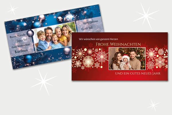 Private Weihnachtskarten