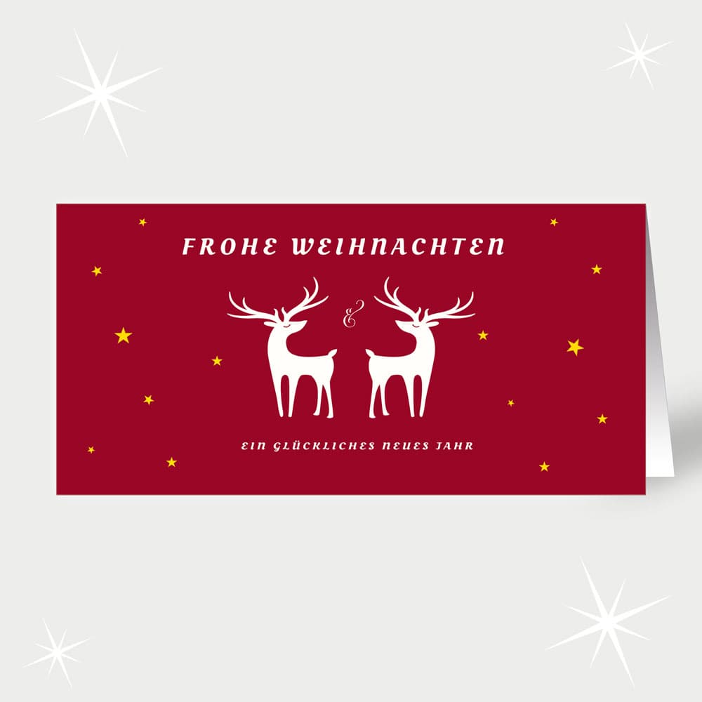 Stolze Rentiere