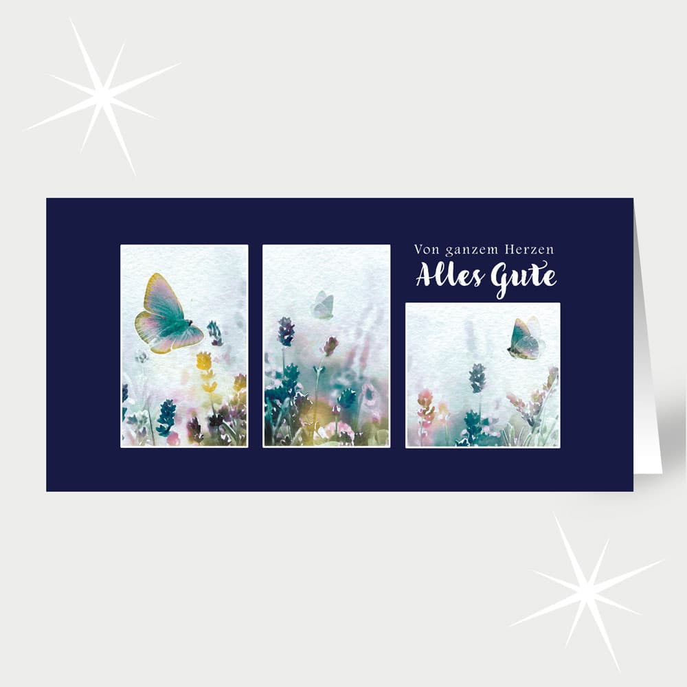 Aquarelltrio