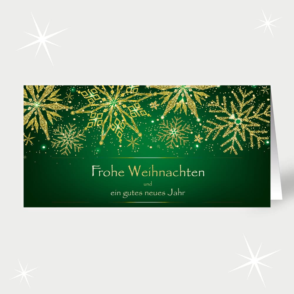 Grünes Goldfunkeln