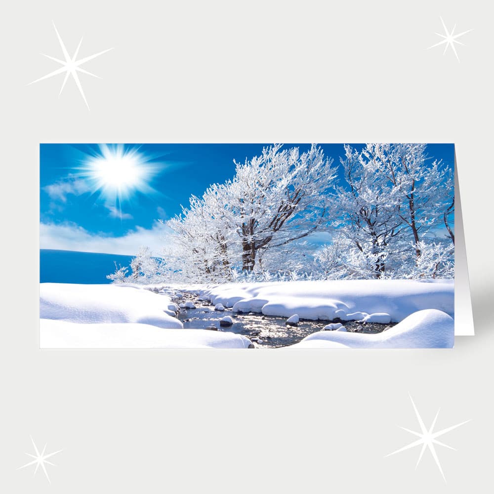 Strahlende Winterlandschaft
