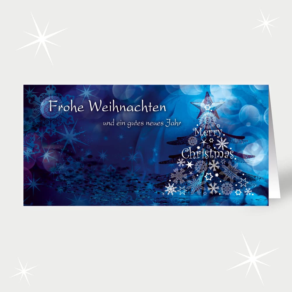 Liebevoller Christbaum