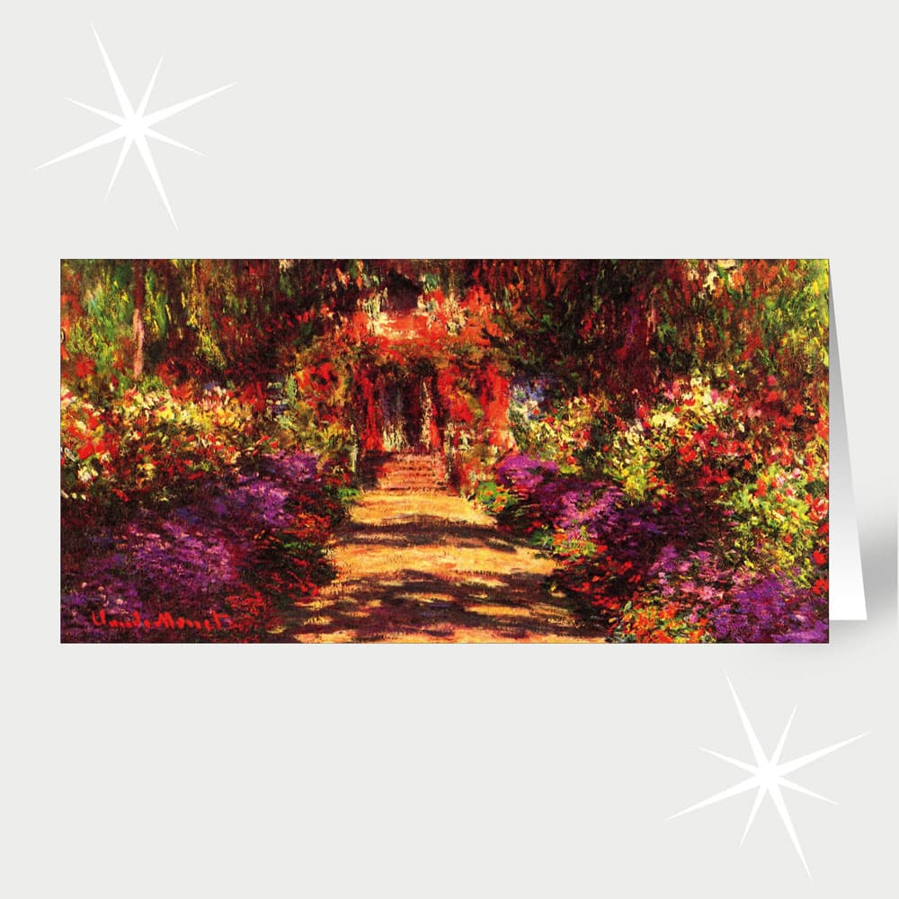 Path in Monet’s Garden in Giverny (Claude Monet)