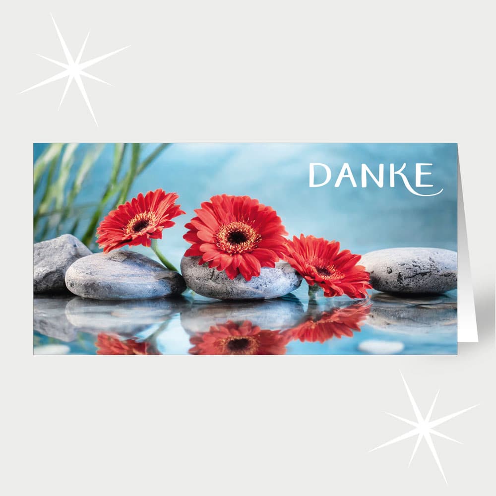 Verheißungsvolles Dankeschön