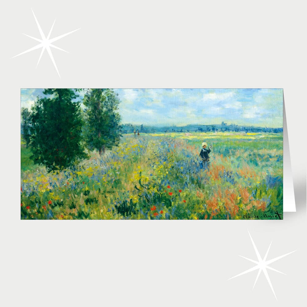 Claude Monet / Mohnfelder in der Nähe von Argenteuil (1875)