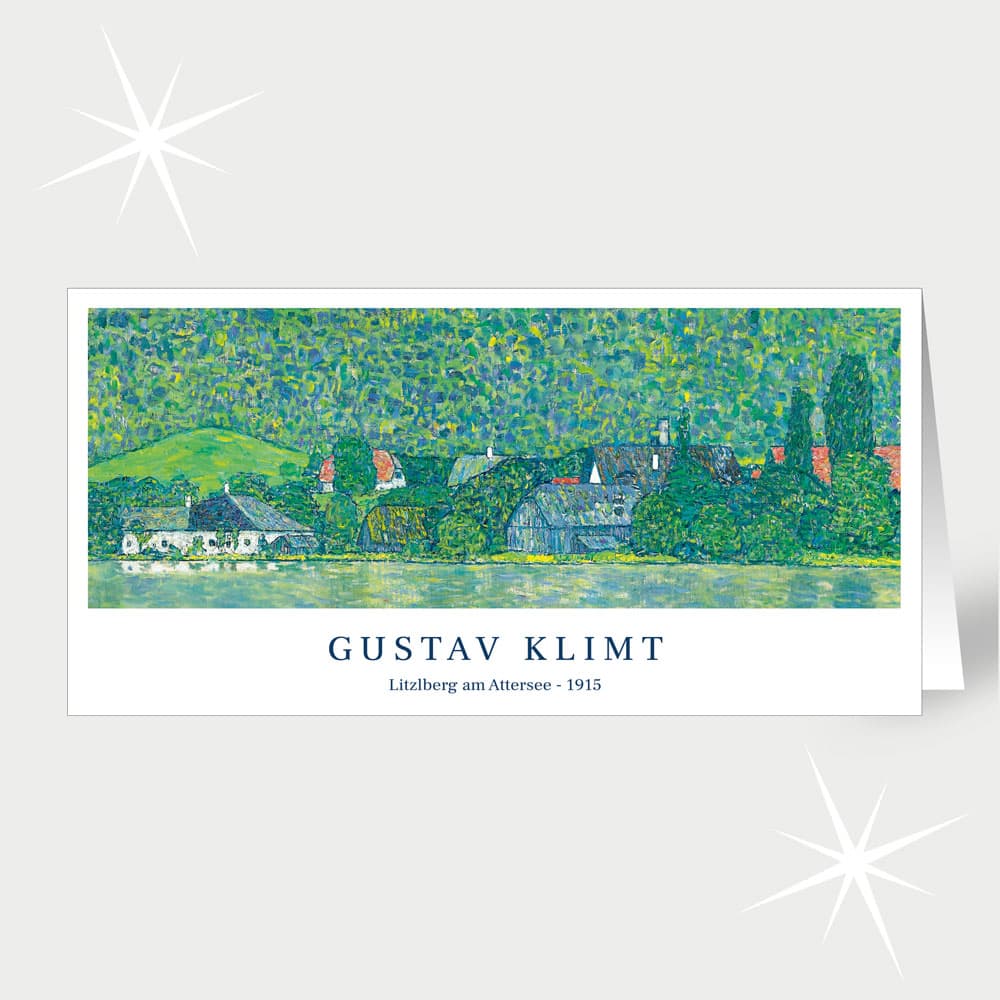 Gustav Klimt / Litzlberg am Attersee (1915)