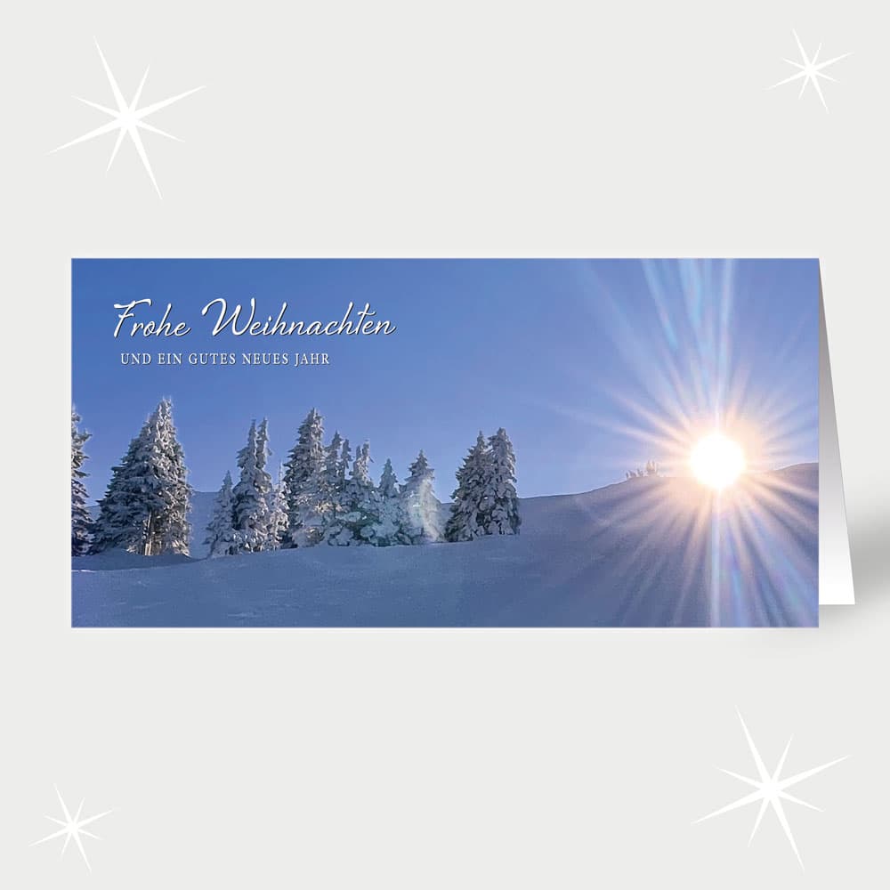 Erwachende Winterlandschaft