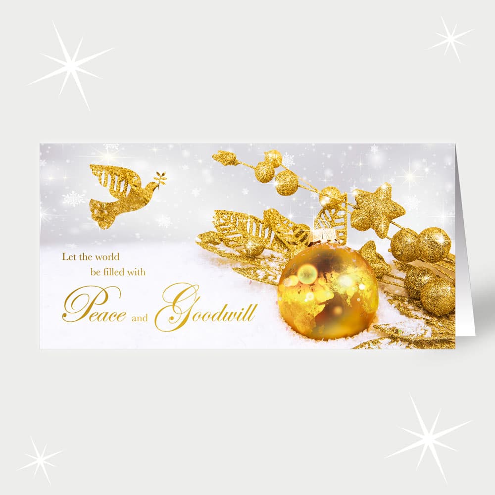 Friedvolle Goldgrüße