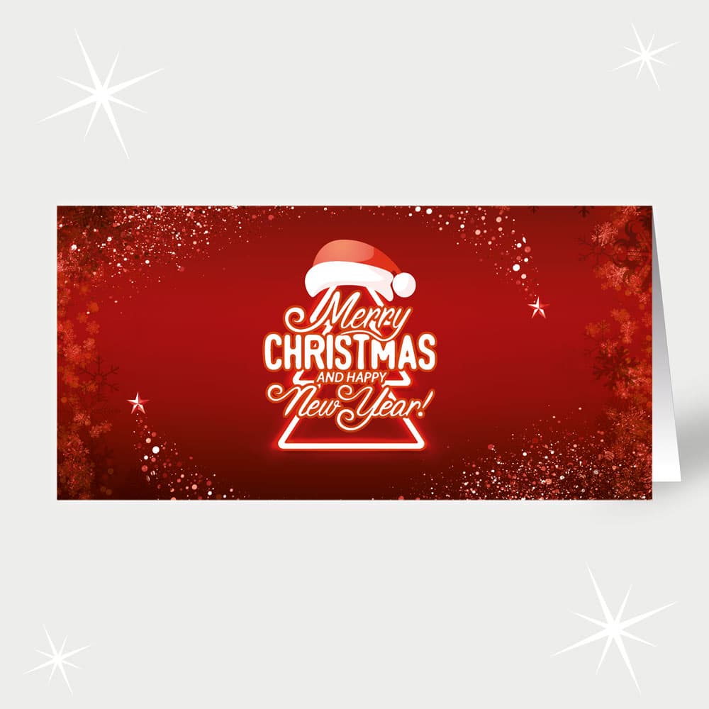 Rote Christmas-Mütze