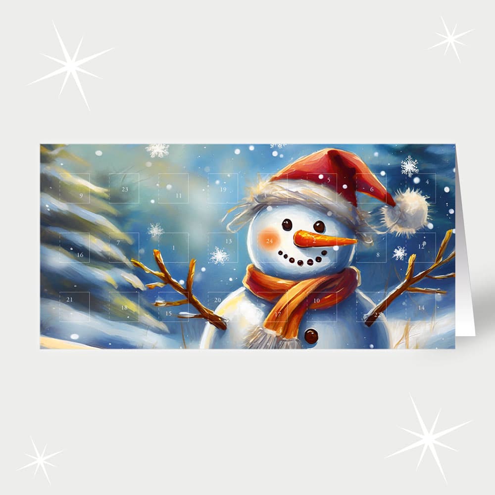 Schneemannsdank im Advent