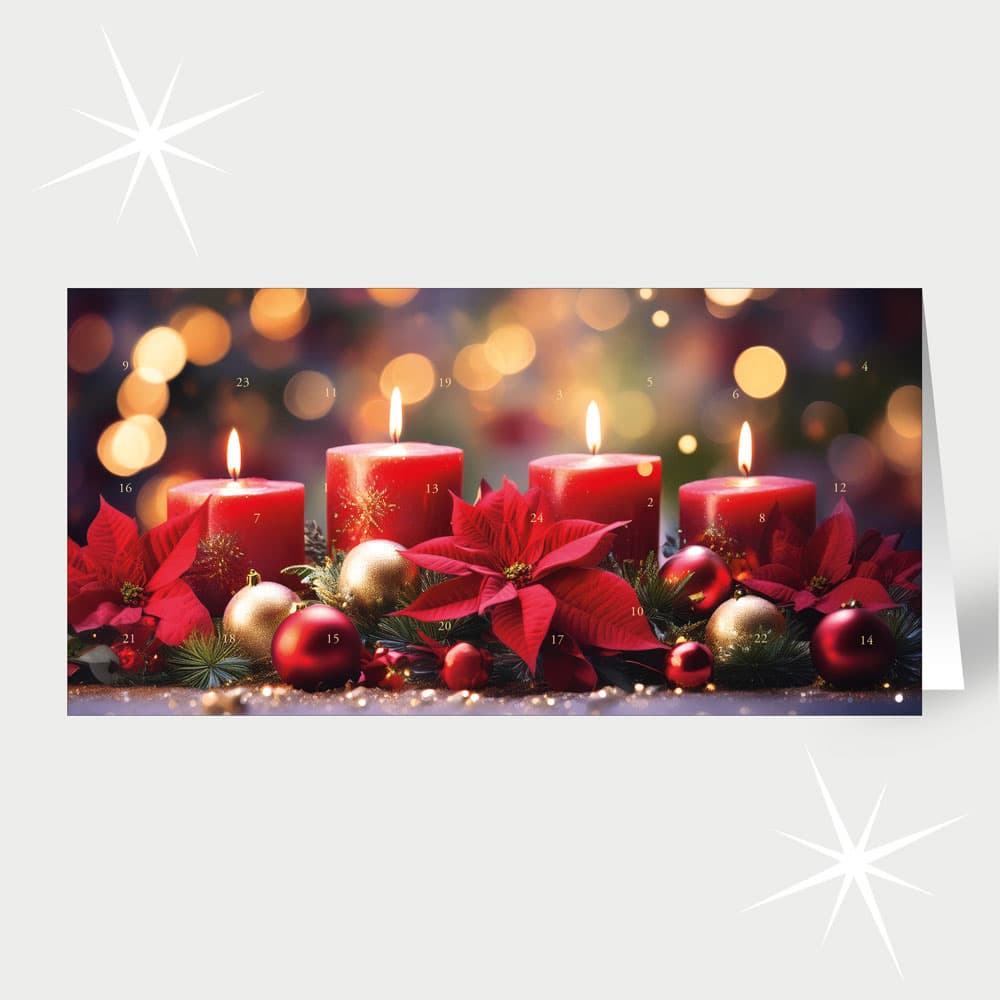 Sternenadventkranz
