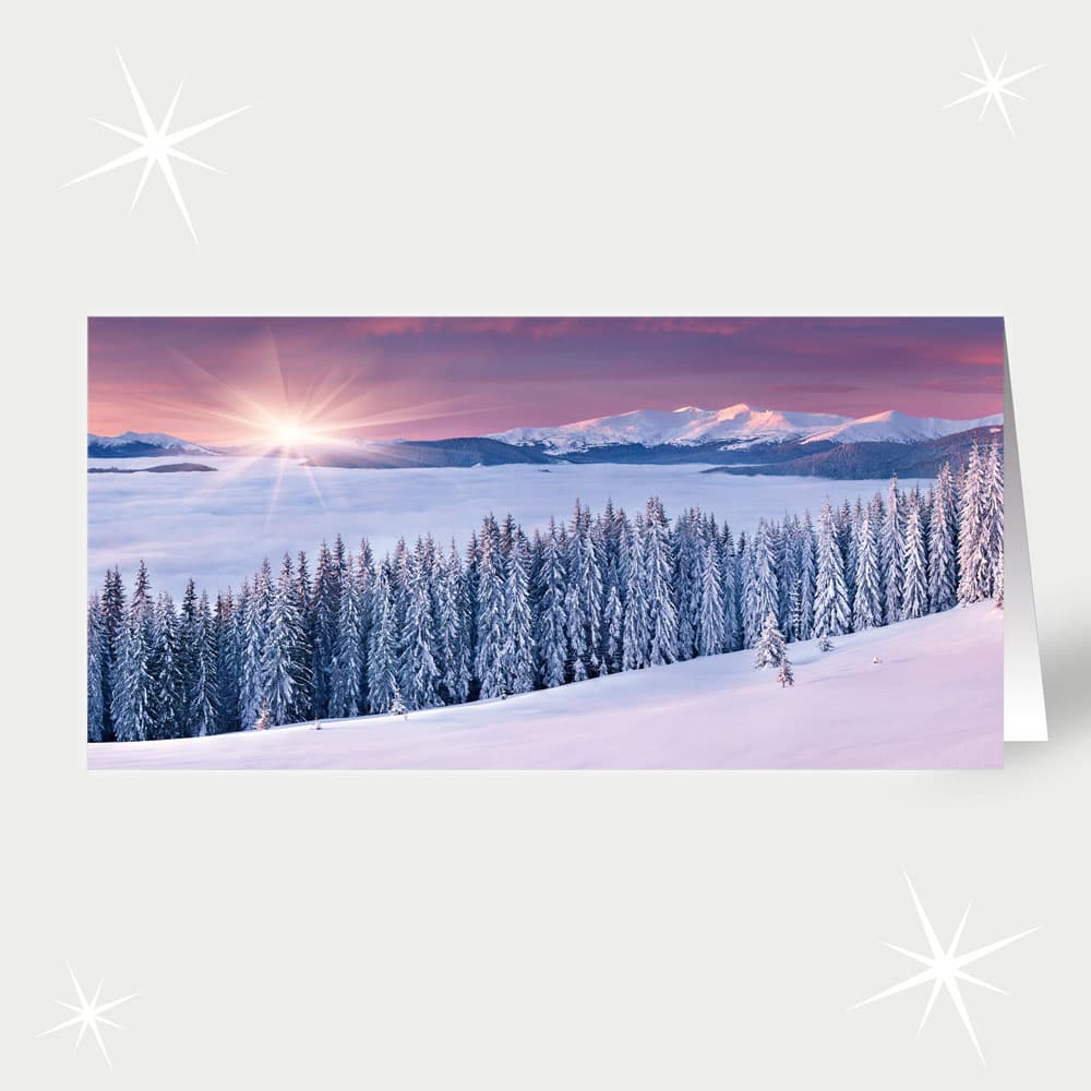 Sanfter Wintertag