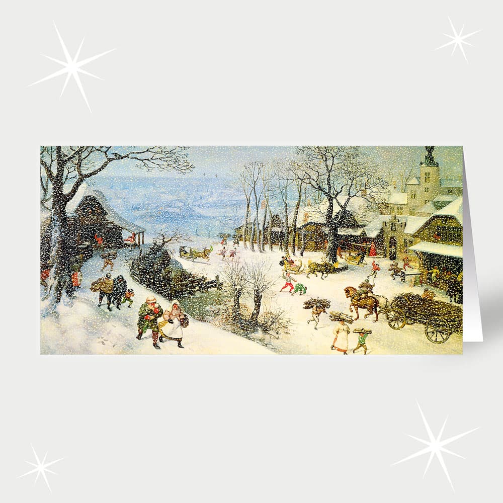 Lucas van Valckenborch / Winterlandschaft (1586)