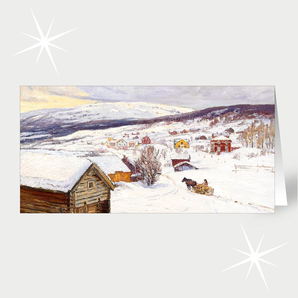 Anton Genberg Nachmittagsstimmung - Åre (ca. 1917)