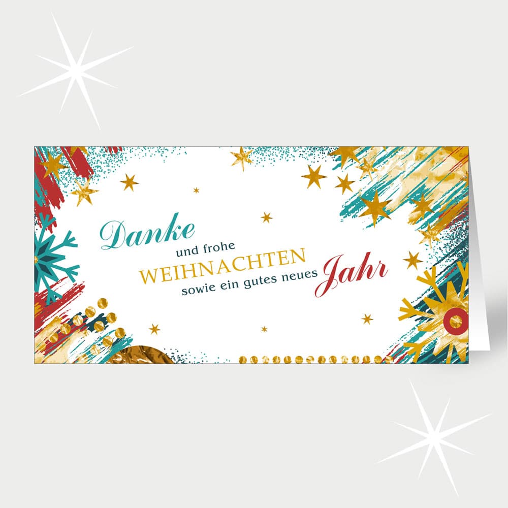 Buntes Dankeschön