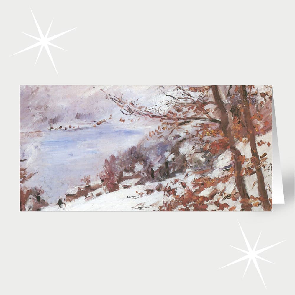 Lovis Corinth Walchensee im Winter (1923)