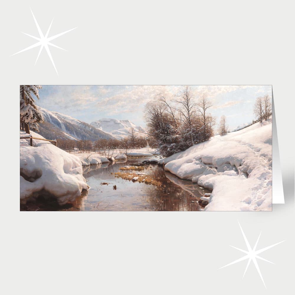 Peder Mørk Mønsted Wintersonne in Engadin (1914)