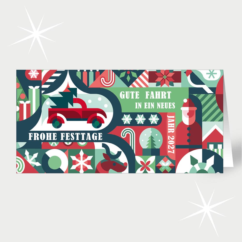 KFZ Weihnachtspuzzle