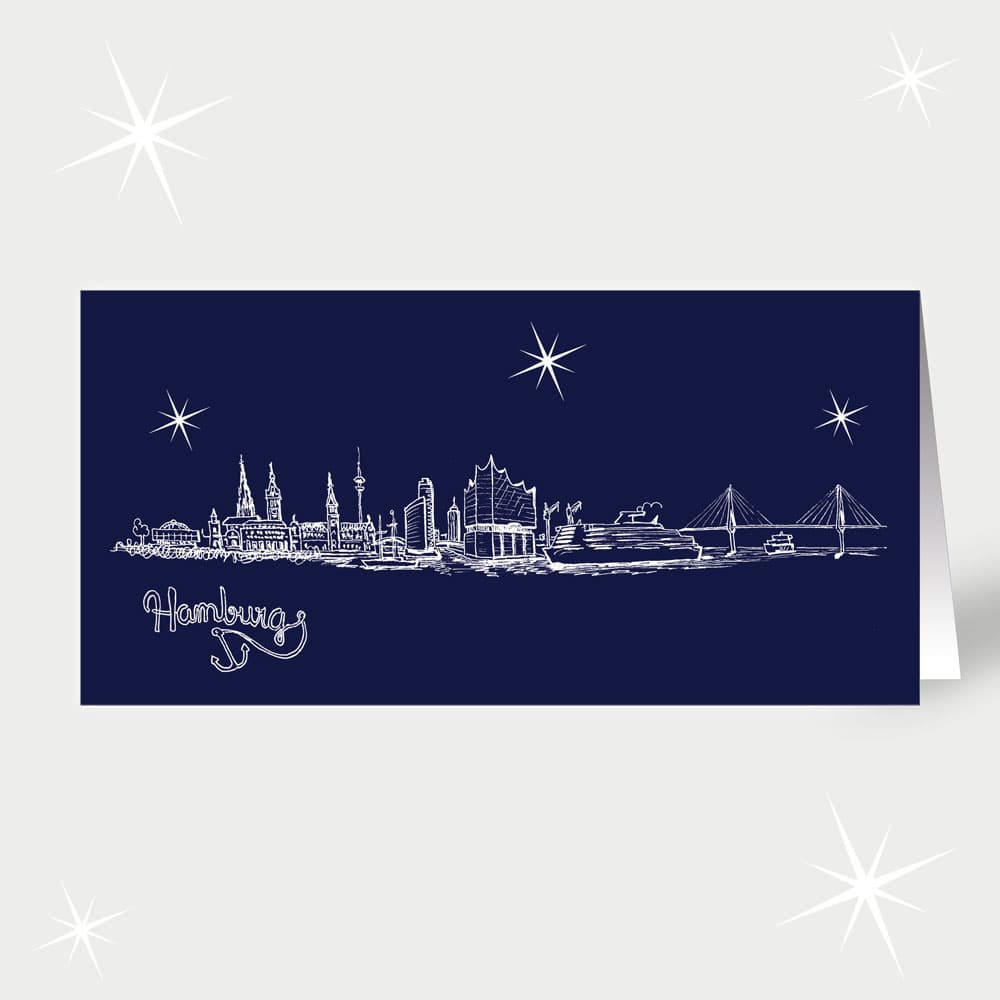 Hamburg - Line Art