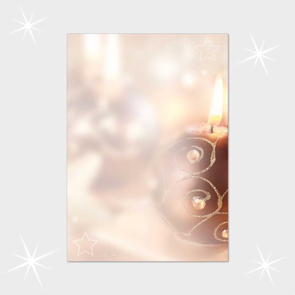 Weihnachtsbriefpapier DIN A4  21 x 29,7 cm