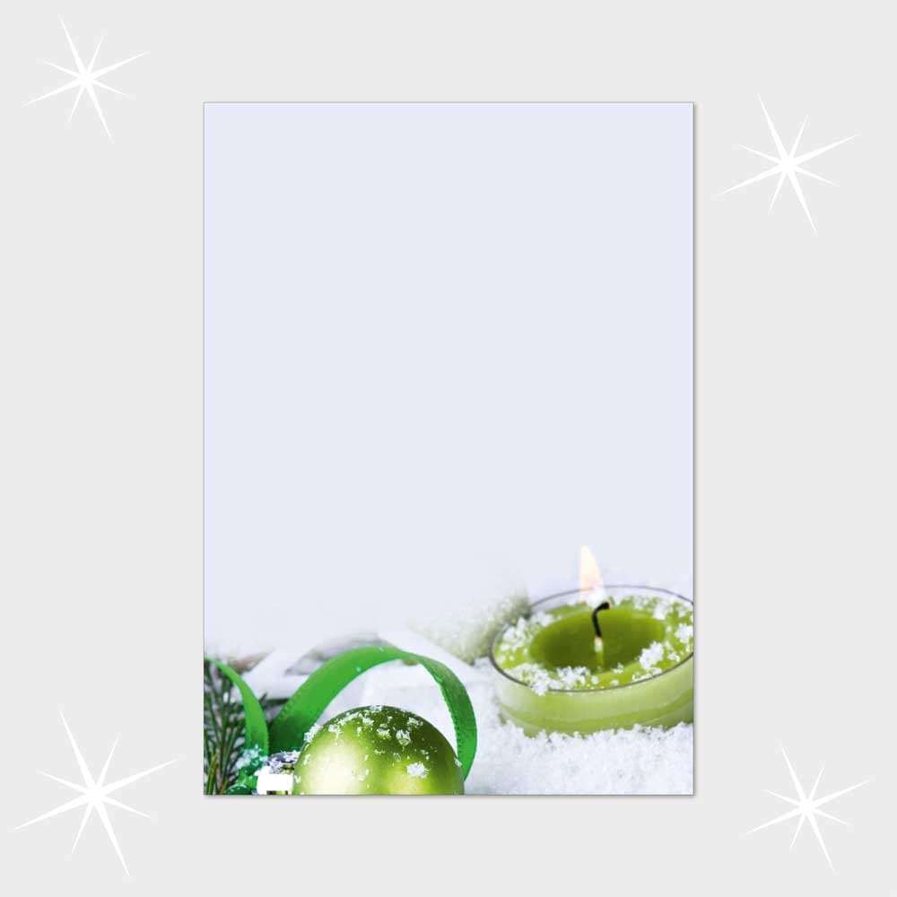 Weihnachtsbriefpapier DIN A4  21 x 29,7 cm