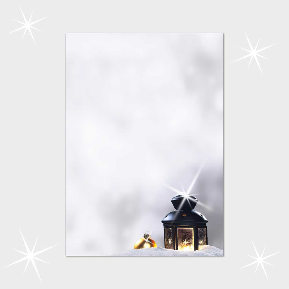 Weihnachtsbriefpapier DIN A4  21 x 29,7 cm