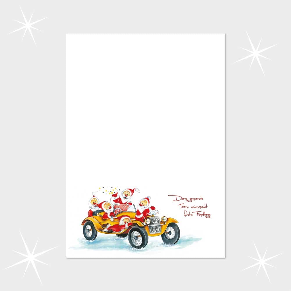 Weihnachtsbriefpapier DIN A4  21 x 29,7 cm
