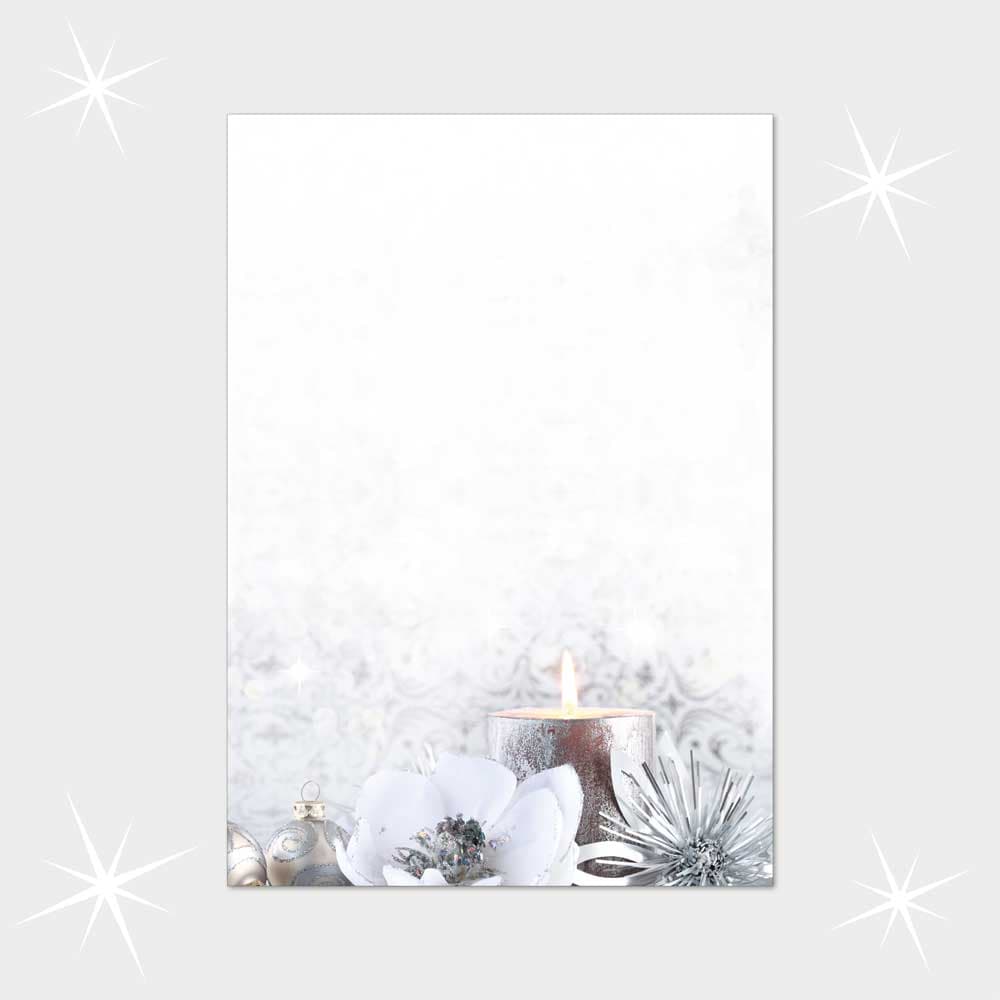Weihnachtsbriefpapier DIN A4  21 x 29,7 cm