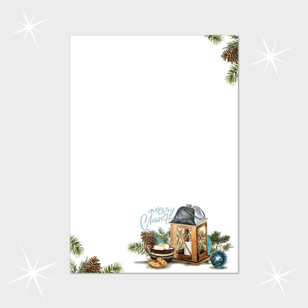 Weihnachtsbriefpapier DIN A4  21 x 29,7 cm