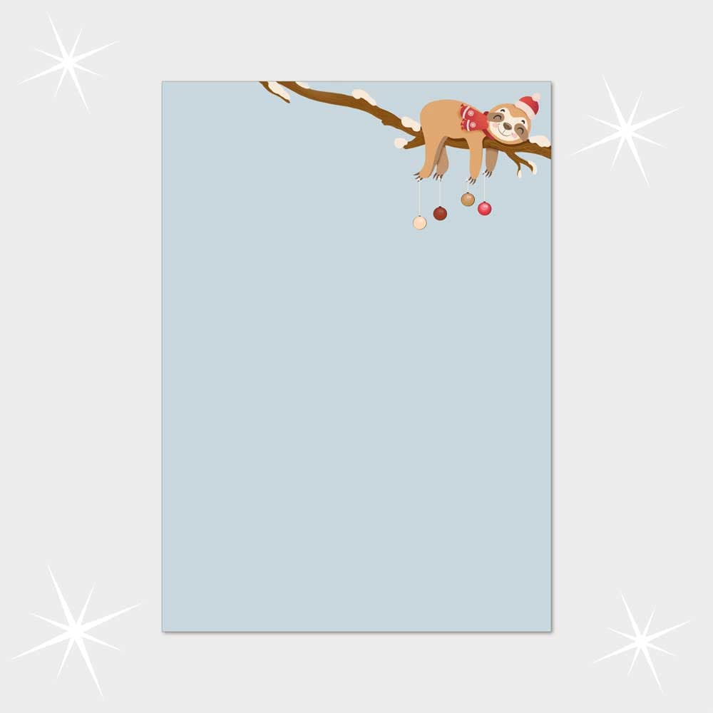 Weihnachtsbriefpapier DIN A4  21 x 29,7 cm