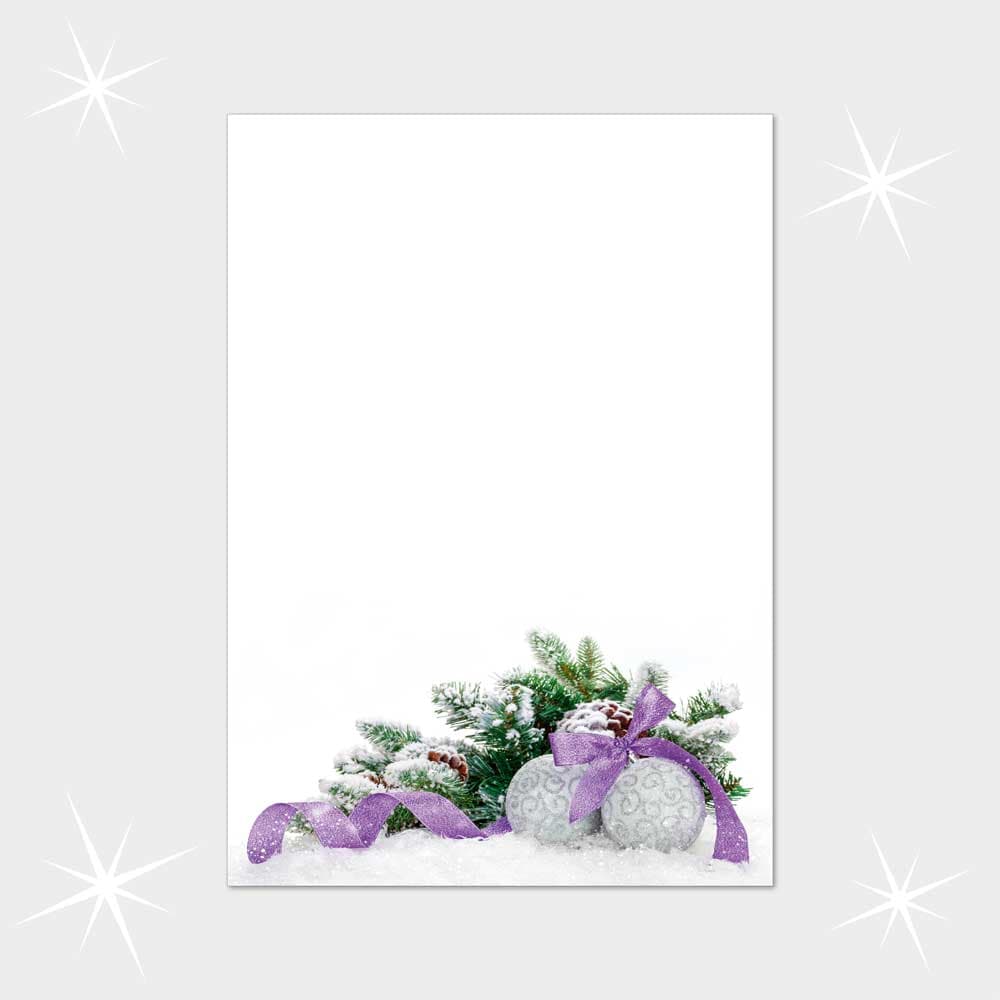 Weihnachtsbriefpapier DIN A4  21 x 29,7 cm