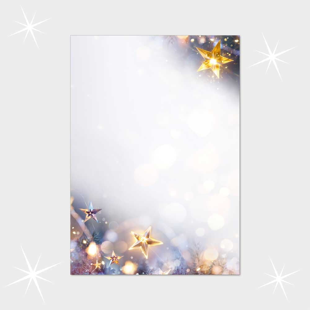 Weihnachtsbriefpapier DIN A4  21 x 29,7 cm
