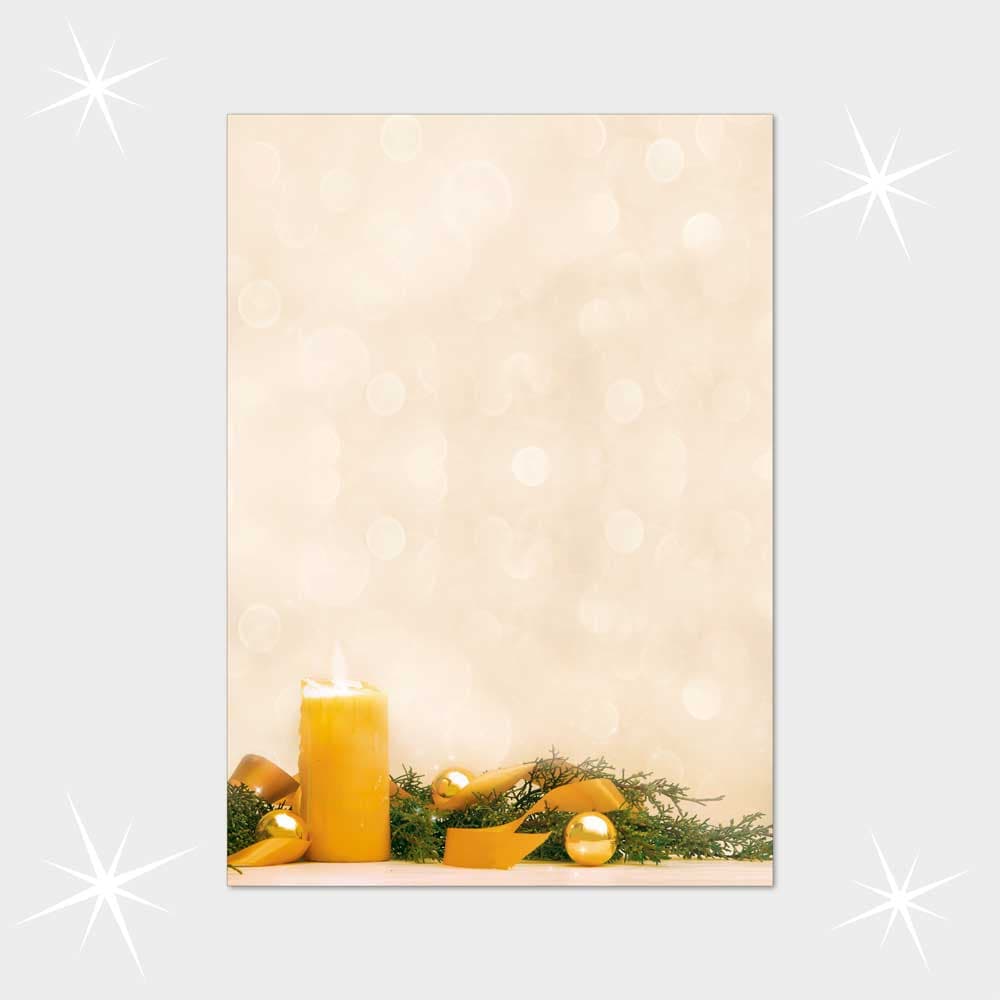 Weihnachtsbriefpapier DIN A4  21 x 29,7 cm