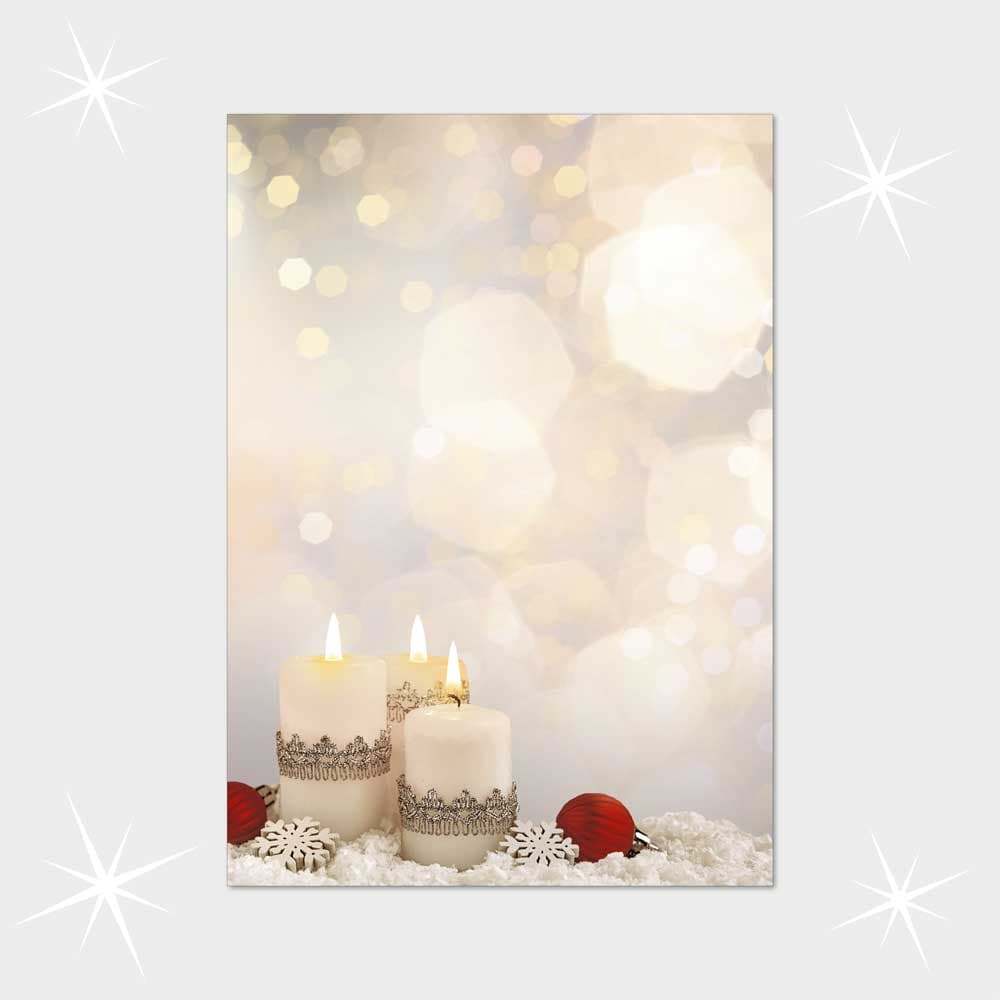 Weihnachtsbriefpapier DIN A4  21 x 29,7 cm