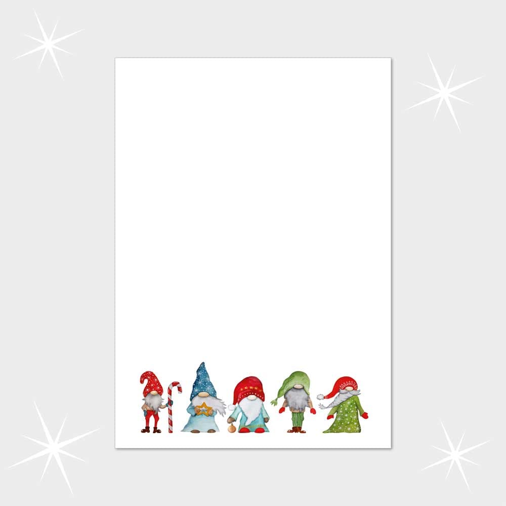 Weihnachtsbriefpapier DIN A4  21 x 29,7 cm