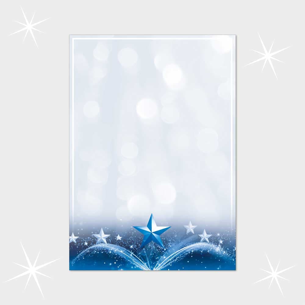 Weihnachtsbriefpapier DIN A4  21 x 29,7 cm