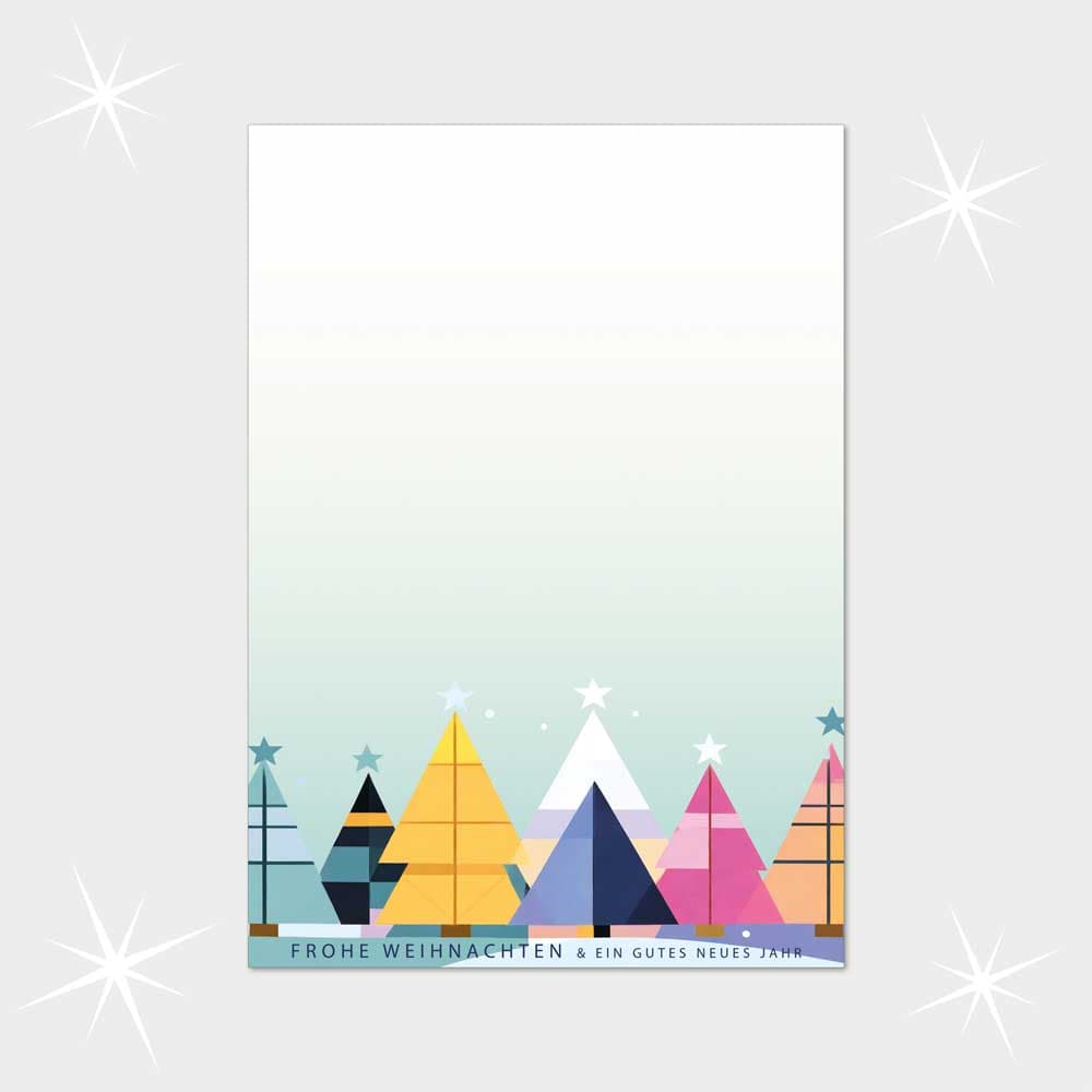 Weihnachtsbriefpapier DIN A4  21 x 29,7 cm