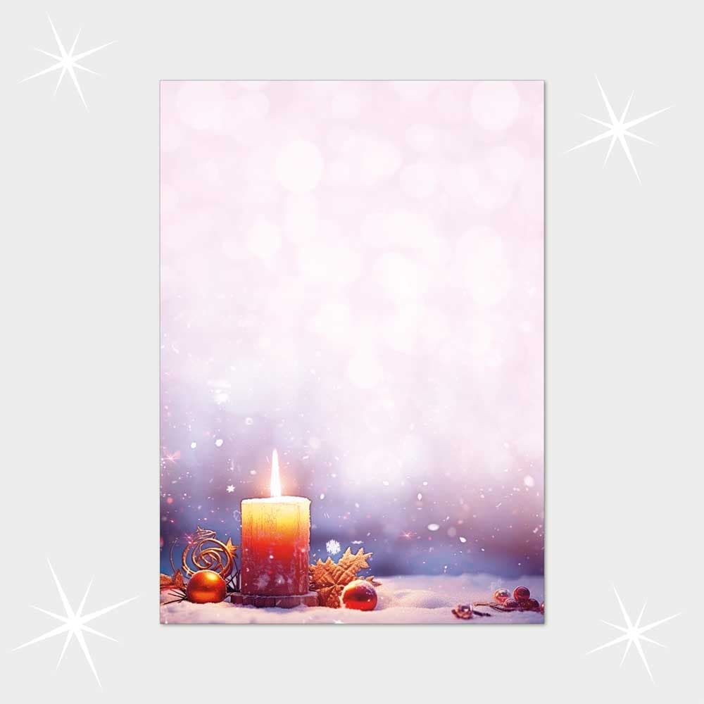 Weihnachtsbriefpapier DIN A4  21 x 29,7 cm