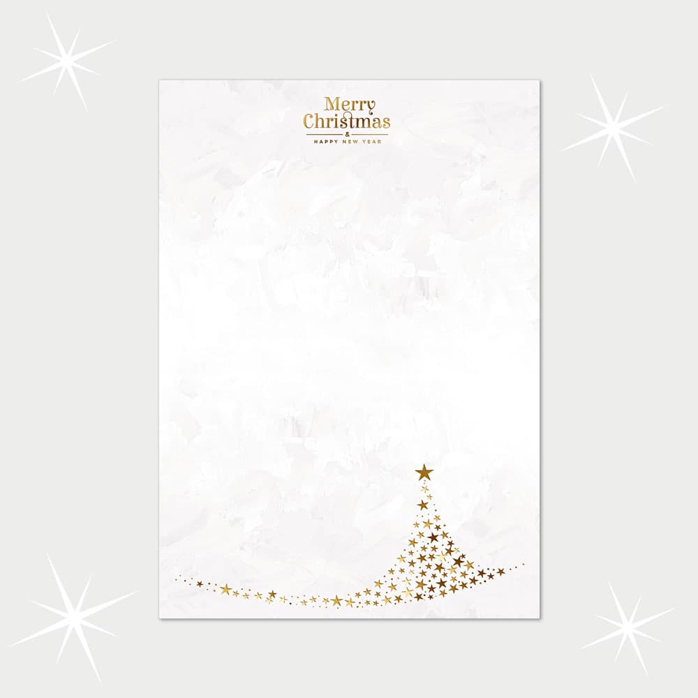 Weihnachtsbriefpapier DIN A4  21 x 29,7 cm