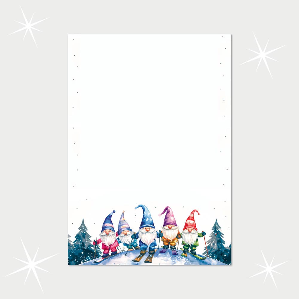 Weihnachtsbriefpapier DIN A4  21 x 29,7 cm