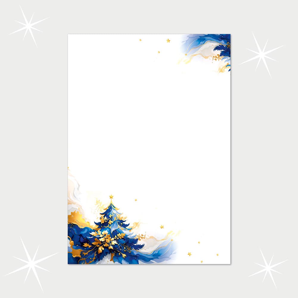 Weihnachtsbriefpapier DIN A4  21 x 29,7 cm