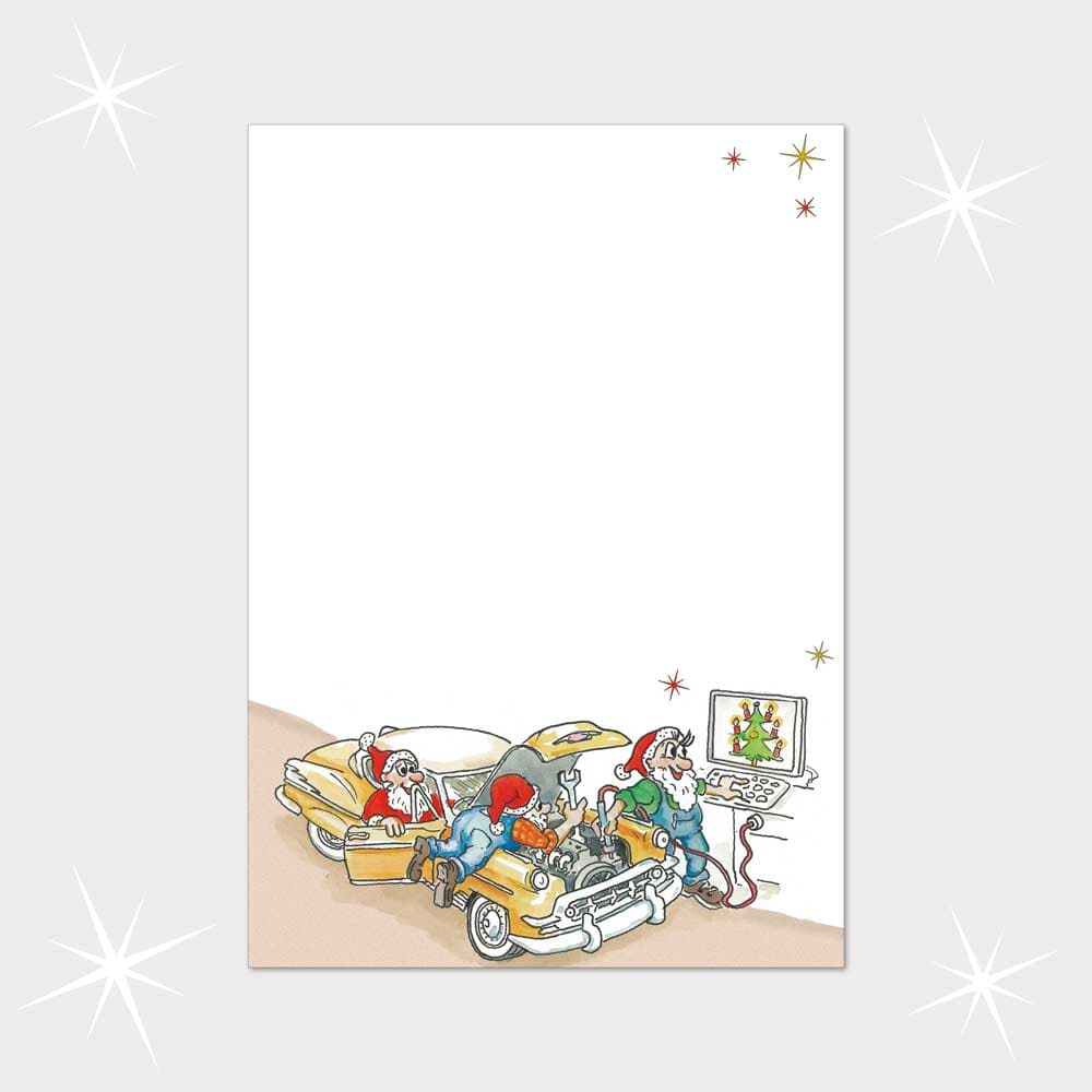 Weihnachtsbriefpapier DIN A4  21 x 29,7 cm