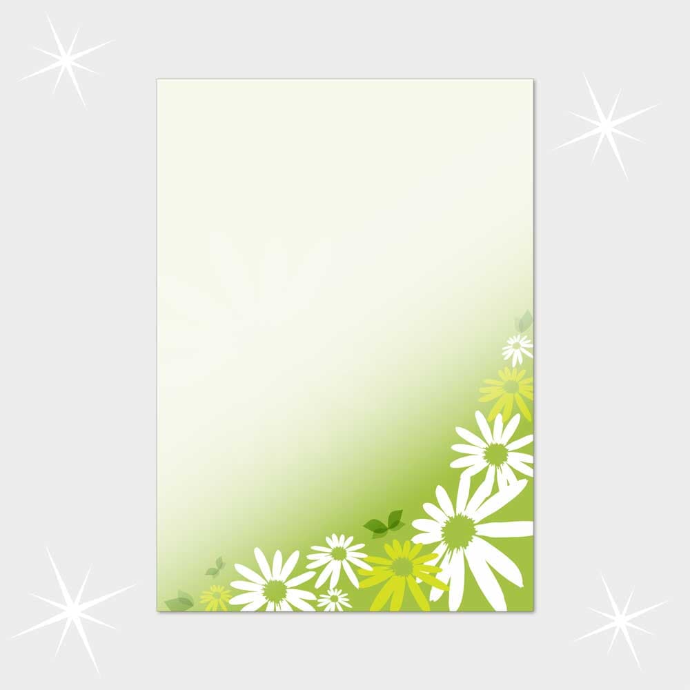 Glückwunschbriefpapier DIN A4  21 x 29,7 cm