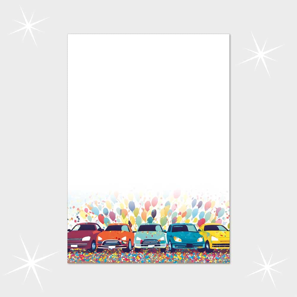 Glückwunschbriefpapier DIN A4  21 x 29,7 cm