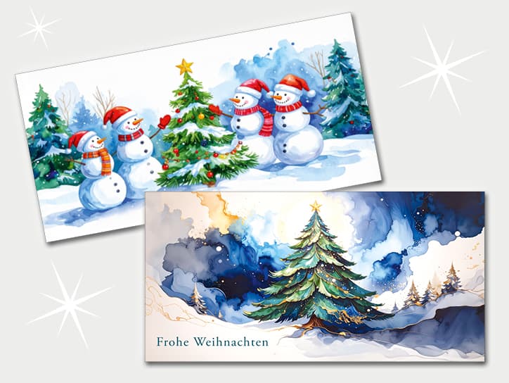 Weihnachtsmalerei