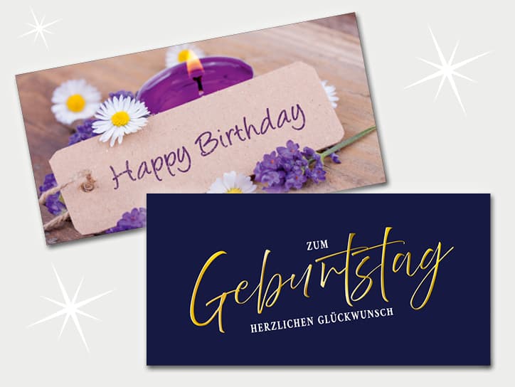 zum Geburtstag